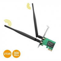 Siig CN-WR0811-S2 DUAL PROFILE PCI EXPRESS 2.4GHZ WIRELESS-N WI-FI ADAPTER WITH DUAL ANTENNAS