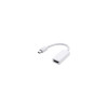 4xem 4XMDPMHDMIF 8IN MINI DISPLAYPORT MALE TO HDMI FEMALE ADAPTER 1080P WHITE
