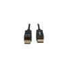 Rocstor Y10C235-B1 PREMIUM 6FT / 2M DISPLAYPORT 1.2 CABLE M/M - 4K X 2K- DISPLAYPORT MALE DIGITAL A
