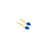 ENet LC2-SM-4M-ENC ENET 4M LC/LC DUPLEX SINGLE-MODE 9/125 OS1 OR BETTER YELLOW FIBER PATCH CABLE 4