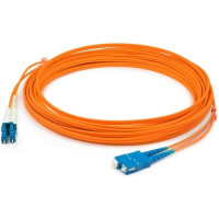Addon ADD-SC-LC-3M5OM2 3M SC TO LC ORANGE OM2 DUPLEX OFNR (RISER-RATED) FIBER PATCH CABLE