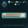 Cisco C9200L-24P-4G-A CATALYST 9200L 24PORT POE+ 4X1G NTWK ADVANTAGE LICS REQUIRED