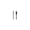 Black Box C6APC28-BK-03 CAT6A 500-MHZ SNAGLESS 28AWG STRANDED ETHERNET PATCH CABLE - UNSHIELDED (UTP), C