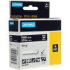 Dymo 1805437 RHINO 3/8IN BLACK VINYL-9MM