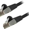 Comprehensive CAT6STP-7BLK 7FT CAT6 BLK SNAGLESS SHIELDED CABLE