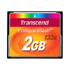 Transcend TS2GCF133 COMPACTFLASH 133 - FLASH MEMORY TYPE: FLASH MEMORY CARD - FLASH MEMORY CAPACITY: