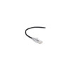 Black Box C6PC28-BK-01 BLACK BOX SLIM-NET CAT6 PATCH CABLES FEATURE A LOW-PROFILE DESIGN THAT SAVES SPA