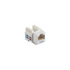 Black Box CAT6J-WH-25PAK BASIC JACK THAT MEETS OR EXCEEDS INDUSTRY STANDARDS. SUITABLE FOR 22 26 AWG STRA