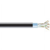 Black Box EVNSL0618A-1000 CAT6 400-MHZ SOLID ETHERNET BULK CABLE - SHIELDED (F/UTP), CMP PLENUM, BLACK, 10