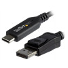 Startech CDP2DP146B STARTECH 6FT USB-C TO DISPLAYPORT 1.4 CABLE WITH HDR/DISPLAYHDR/HBR3/DSC/HDCP 2.
