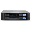 Chenbro SK51201 Drive Enclosure for 3.5" SATA/600, 12Gb/s SAS - Serial ATA Host Interface Internal - Black