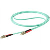 Startech 450FBLCLC15 LC TO LC MULTIMODE DUPLEX FIBER OPTIC PATCH CABLE CONNECTS WITH SFP+ AND QSFP+ T