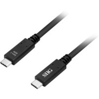 Siig CB-TC0E11-S1 EASILY CHARGES AND SYNCS YOUR USB-C DEVICES WITH 60W POWER DELIVERY AND DATA TRA