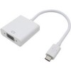 Addon USBC2VGAW 8IN USB 3.1 C TO VGA M/F ADAP CABLE WHITE