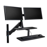 Kensington K52796WW SMARTFIT SIT/STAND DUAL MONITOR WORKSTATION
