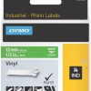 Dymo 1805414 RHINO 1/2IN GREEN VINYL-12MM
