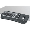 Fellowes 8060101 THE FELLOWES TILT N SLIDE KEYBOARD MANAGER ATTACHES TO YOUR DESKTOP EDGE WITHOUT