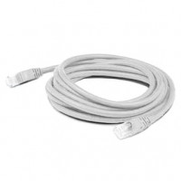 Addon ADD-6FCAT6-WE ADDON 6FT WHITE CAT 6 PVC ETHERNET CABLE SNAGLESS BUBBLE BOOT RJ-45 M/M