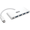 Eaton U460-004-4A-G2 EATON TRIPP LITE SERIES 4-PORT USB-C HUB, USB 3.X GEN 2 (10GBPS), 4X USB-A PORTS