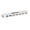 Eaton U360-007C-2X3 EATON TRIPP LITE SERIES 7-PORT USB 3.X (5GBPS) / USB 2.0 COMBO HUB - USB CHARGIN