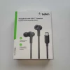 Belkin G3H0001BTBLK ROCKSTAR HEADPHONES W/LIGHTNING CONNECTOR BLACK RETAIL BOX