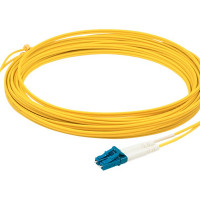 Addon ADD-LC-LC-7M5OM2-YW ADDON 7M LC TO LC YELLOW OM2 DUPLEX OFNR (RISER-RATED) FIBER PATCH CABLE