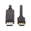 Eaton P582-015-4K6AE EATON TRIPP LITE SERIES DISPLAYPORT 1.2 TO HDMI ACTIVE ADAPTER CABLE (M/M), 4K 6