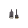 Eaton P582-010-4K6AE TRIPP LITE SERIES DISPLAYPORT 1.2 TO HDMI ACTIVE ADAPTER CABLE - DISPLAYPORT LEF