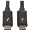 Eaton MTB3-01M-5A-B EATON TRIPP LITE SERIES THUNDERBOLT 3 PASSIVE CABLE (M/M) - 20 GBPS, 5A 100W POW