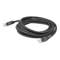 Addon ADD-6FCAT5E-BK 6FT BLACK CAT 5E PVC ETHERNET CABLE SNAGLESS BUBBLE BOOT RJ-45 M/M