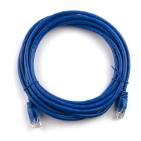 Addon ADD-14FCAT6-BE 14FT BLUE CAT 6 PVC ETHERNET CABLE SNAGLESS BUBBLE BOOT RJ-45 M/M