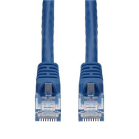 ADD-5FCAT5E-BE 5FT BLUE CAT5E UTP PVC SNAGLESS BUBBLE BOOT PATCH CBL