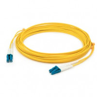 Addon ADD-LC-LC-8M5OM4-YW ADDON 8M LC TO LC YELLOW OM4 DUPLEX OFNR (RISER-RATED) FIBER PATCH CABLE
