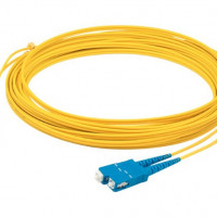 Addon ADD-LC-LC-19M9SMF 19M LC TO LC YELLOW OS2 DUPLEX OFNR (RISER-RATED) SMF FIBER PATCH CABLE