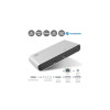 Siig JU-DK0C11-S1 USB-C THUNDERBOLT 3 40G DOCKING STATION, DUAL DISPLAYPORT 4K 60HZ, USB-A 10GBPS
