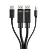 Belkin F1D9020B06T CYBERSECURITY AND SECURE KVM CABLES - USB-A,USB-B,DISPLAYPORT,3.5 MM AUDIO LEFT