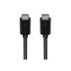 Belkin F2CD084BT0.5MBK 0.5M 40GBIT/S BLACK THUNDERBOLT CABLE