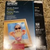 Epson S041271 100 SHEETS 8.5X11 PHOTO PAPER GLOSSY