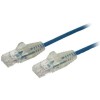 Startech N6PAT50CMBLS 0.5M BLUE CAT6 ETHERNET CABLE SLIM SNAGLESS RJ45 UTP PATCH CABLE