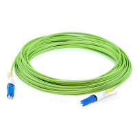 Addon ADD-CS-CS-5M5OM5 ADDON 5M CS (MALE) TO CS (MALE) STRAIGHT LIME GREEN OM5 DUPLEX FIBER OFNR (RISER