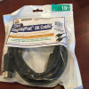 Qvs DP8-10 10FT DISPLAYPORT 1.4 ULTRA HD 8K BLACK CABLE WITH LATCHES