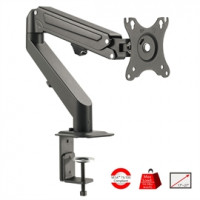 Siig CE-MT3311-S1 SINGLE GAS SPRING C-CLAMP DESK MOUNT 27IN
