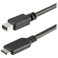 Addon MINIDP2DP12MM3 ADDON 3FT MINI-DISPLAYPORT 1.2 MALE TO DISPLAYPORT 1.2 MALE BLACK CABLE FOR RESO