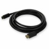 Addon DP2DP14MM8K15 15FT M/M BLACK ADAPTER CABLE DISPLAYPORT 1.4 TO DISPLAYPORT 1.4