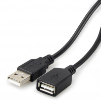 Addon USBEXTAA5MF ADDON 5FT USB 2.0 (A) MALE TO FEMALE BLACK CABL