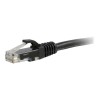 50881 50FT CAT6A SNAGLESS UTP CABLE BLACK