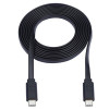 Eaton U038-003-FL TRIPP LITE SERIES USB-A TO USB-C FLAT CABLE - USB A LEFT CONNECTOR - MALE LEFT G