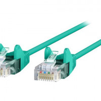 Belkin CE001B10-GRN-S PATCH CABLE - UNSHIELDED TWISTED PAIR (UTP) - MALE LEFT GENDER - MALE RIGHT GEND