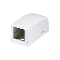 Panduit CBX1WH-A MINI-COM 1PT LP SURFACE MOUNT BOX A SGL