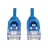 Eaton N261-S25-BL 25FT CAT6A BLUE GB SNAGLESS MOLDED SLIM ENET CABLE M/M